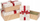 Set kuti dhuratash Teka ROSETTE Stripes, 3 copë, me fjongo, shumëngjyrëshe