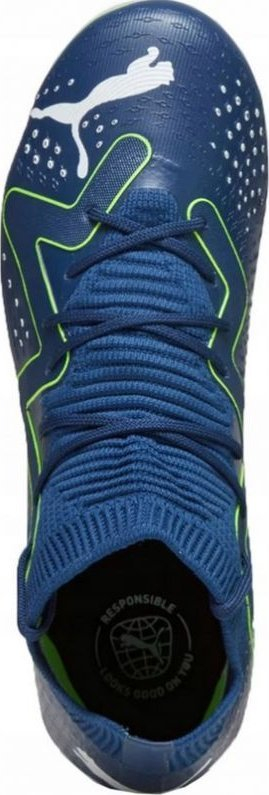 Këpucë futbolli Puma Future Match FG AG për kalamaj, DynamicFit, GripControl, blu