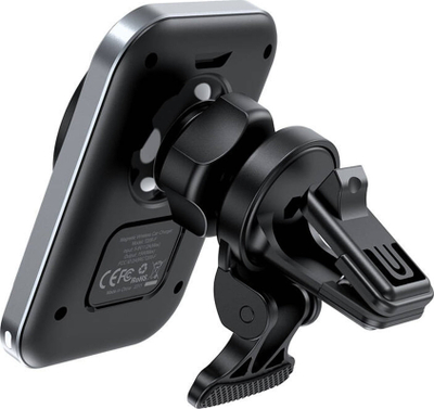 Mbajtës magnetik makine me karikues wireless Choetech T206-F, 15W, për grilë ajri, i zi