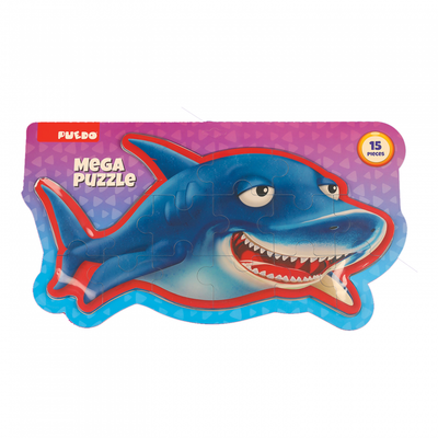 Puzzle shkumë Puedo Mega Foam, pjesë të mëdha, edukativ për fëmijë, shumëngjyrësh