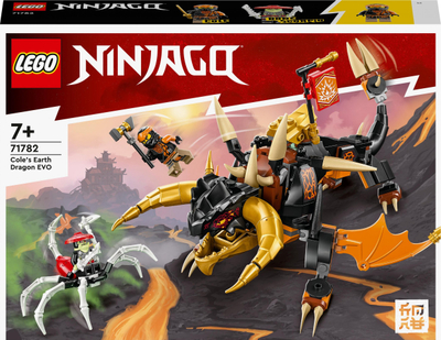 Set lego LEGO Ninjago Cole's Earth Dragon EVO 71782, lojë me ndërtim, 7+