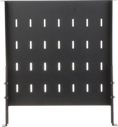 Raft i rregullueshëm Delta 19" 1U (P19R / 450 / B), i zi