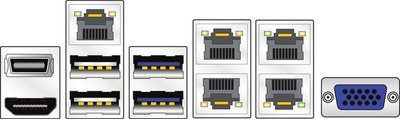 Pllakë amë Supermicro X11SBA-LN4F, Mini ITX, Intel Pentium N3700, jeshile