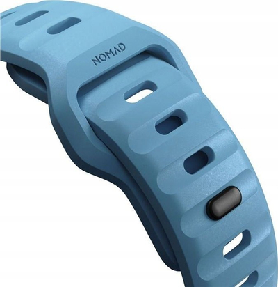 Byzylyk sportiv Nomad Sport Band M/L, për Apple Watch 42/44/45/49mm, silikon, blu elektrik