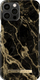 Kapak telefoni iDeal Of Sweden Fashion, për iPhone 12 12 Pro, Golden Smoke Marble