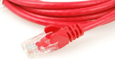 Мрежен кабел PremiumCord Patch UTP CAT6, 10 m, RJ45, црвен