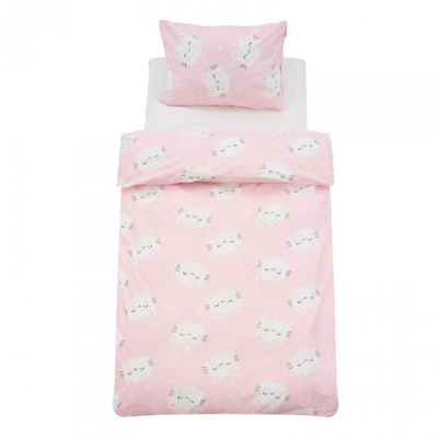 Set shtrati Single Cat, 100% pambuk, 92 GSM, me mace