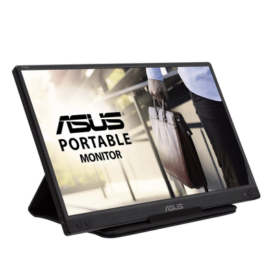 Monitor portativ ASUS ZenScreen MB166C, 15.6", 1920 x 1080, Full HD, 60 Hz, i zi