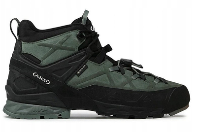 Планинарски чевли Aku Rock DFS Mid GTX, GORE-TEX, 42.5, зелено и црно