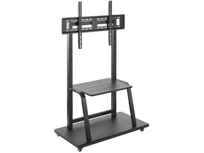 Qëndrim me rrota për TV Art, 37-100", mban deri 150 kg, i zi
