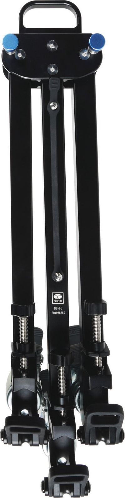 Karrocë tripod Sirui DT-06, diametër 111 cm, alumin, e zezë