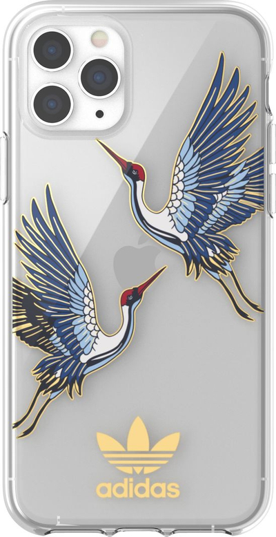 Mbrojtëse Adidas për iPhone 11 Pro, transparente me motive