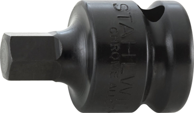 Çelës goditës Stahlwille 54IMP, 1/2", 17 mm, i zi