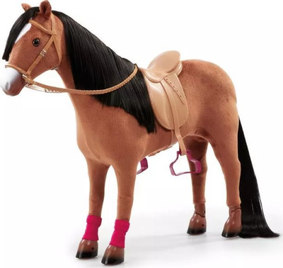 Lodër kal B Friends Horse, për kukulla 18" 46 cm, mbi 3 vjeç, shumëngjyrësh