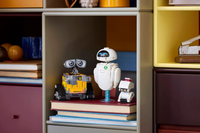 Set ndërtimi LEGO Disney Pixar Wall E dhe Eve 43279, për fëmijë, shumëngjyrësh