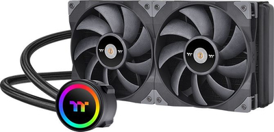 Ftohës me ujë për CPU Thermaltake Toughliquid 280 ARGB Sync, radiator 280mm, RGB, i zi