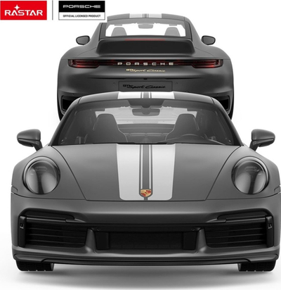Makine me telekomande Rastar Porsche 911 Sport Classic, 1:16, 2.4GHz, gri