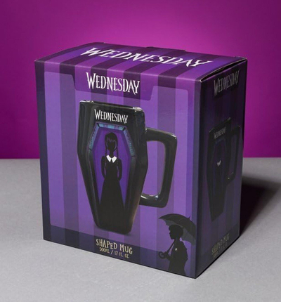 Филџан Wednesday 3D Mug, тридимензионален дизајн, многуобоен