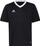 Bluzë sportive për kalamaj Adidas Entrada 22 Jsy Jr H57497, poliester i ricikluar, AeroReady, e zezë