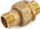 Fiting për tub fleksibël TDM Brass CONNECTION 3/4 M/M, bronz