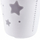 Кофа за чистење Keeeper Ilvie Stars, 10L, пластика, бела со принт