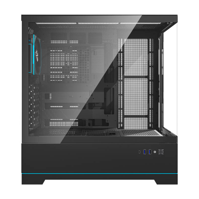 Kuti PC DarkFlash DY451, ATX, xham i temperuar, e zezë