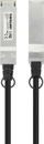 Мрежен кабел Интелинет QSFP+, 40 Gbps, 2.1 m, црн
