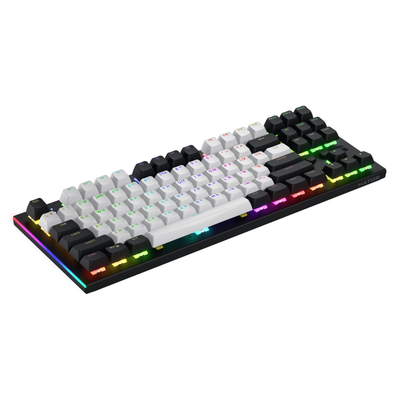 Tastierë mekanike HATOR HTK560 Gravity TKL, switch linear, layout US ANSI, portokalli e zezë
