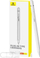 Stilus aktiv Baseus Smooth Writing Series, karikim wireless, Lightning, i bardhë