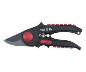 Gërshërë kopshti Yato YT-8811, të zeza/të kuqe