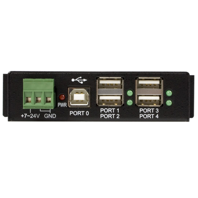 Hub USB industrial StarTech ST4200USBM, 4 porta, USB 2.0, i zi