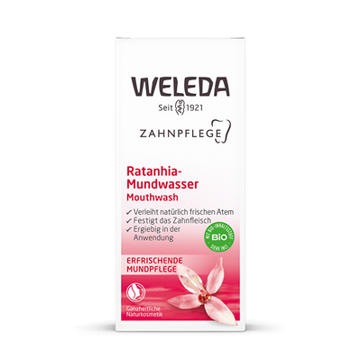 Solucion për pastrimin e gojës Weleda Ratanhia 50ml