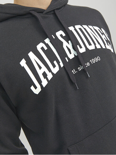 Duks për meshkuj Jack&Jones JJEJOSH Relaxed Fit, i zi