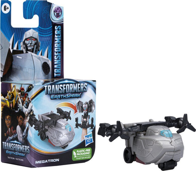 Lodër figurë Hasbro Transformers EarthSpark Tacticon, robot që shndërrohet, 6+ vjeç, shumëngjyrëshe