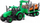 Traktor lodër Wader Polesie Progress, me rimorkio druri, 40x12x17 cm, i gjelbër