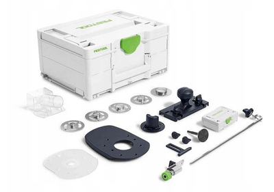 Set aksesorësh Festool ZS-OF 1010 M, për freza OF 900/1000/1010/1010 R, me Systainer³, i bardhë
