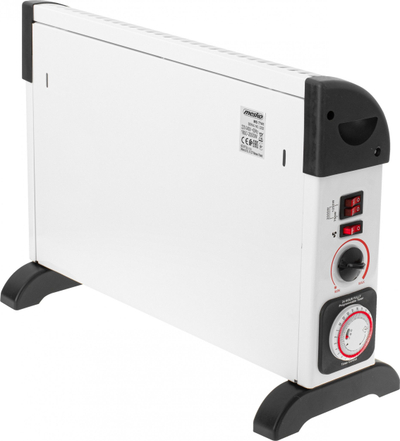 Ngrohës konvektor Mesko MS 7741W, 2000W, me termostat, i bardhë