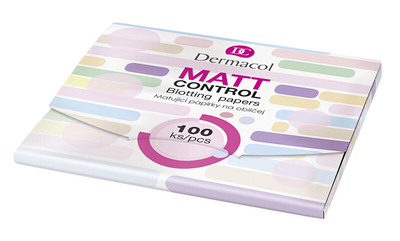 Dermacol Matt Control Листови за Мат Контрола, 100 Листови
