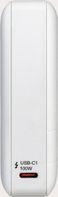 Powerbank Tucano 24000mAh, 120W, 2x USB C 1x USB A, e bardhë