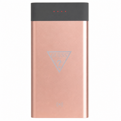 Powerbank Guess GUL24WPB8TLRG, 8000mAh, karikim wireless, ngjyrë rozë gold