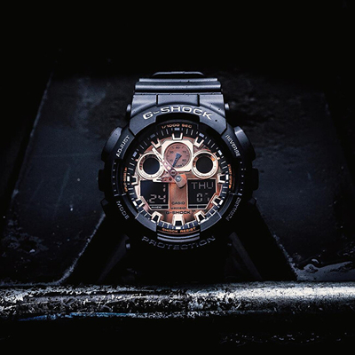 Orë dore Casio The G/G-SHOCK GA-100MMC-1AER (411)