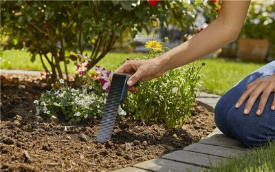 Set kontrolli ujitje Gardena Smart Irrigation Control Sensor, deri në 6 valvula 24 V, me sensor dhe gateway, gri