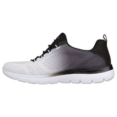Atlete Skechers Summer Bright Charmer W 149536 BKW, Memory Foam, rrjetë ombré, bardh e zez