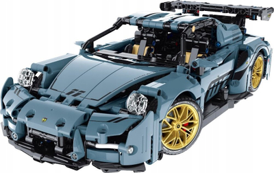 Set për me ndërtu makinë IM.Master STEM Super Auto, shkallë 1:14, 1221 copa, blu