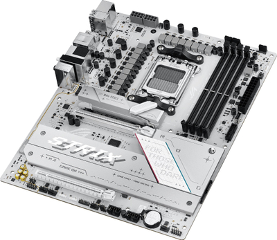 Pllakë amë ASUS ROG Strix B850-A Gaming WiFi, ATX, AMD AM5, WiFi 7, e bardhë