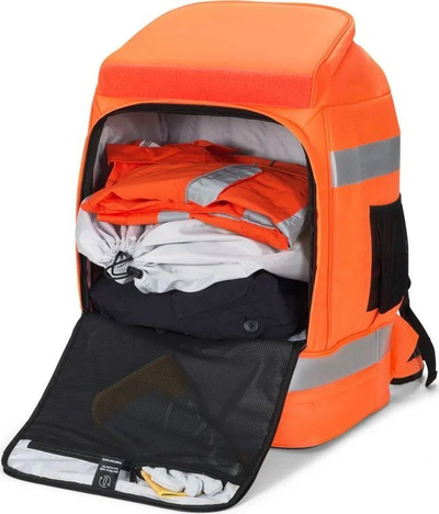 Çantë shpine për hiking Dicota HI-VIS, 65 L, portokalli