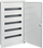 Panel shpërndarës i integruar Hager FW2 FW524FT, 5x24 module, IP30, i bardhë