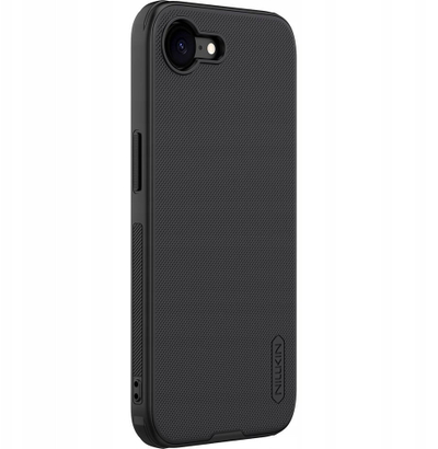 Футрола за телефон Nillkin Frosted Shield Pro, за iPhone 16e, ултра тенка, отпорна на удари, црна