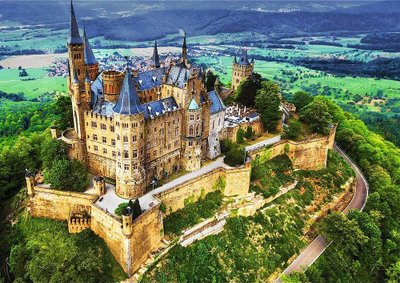 Puzzle Trefl Photo Odyssey Hohenzollern Castle Germany, 1000 pjesë, shumëngjyrësh