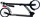 Hulajkë Blackwheels Zoom, alumini, palosëse, e zezë